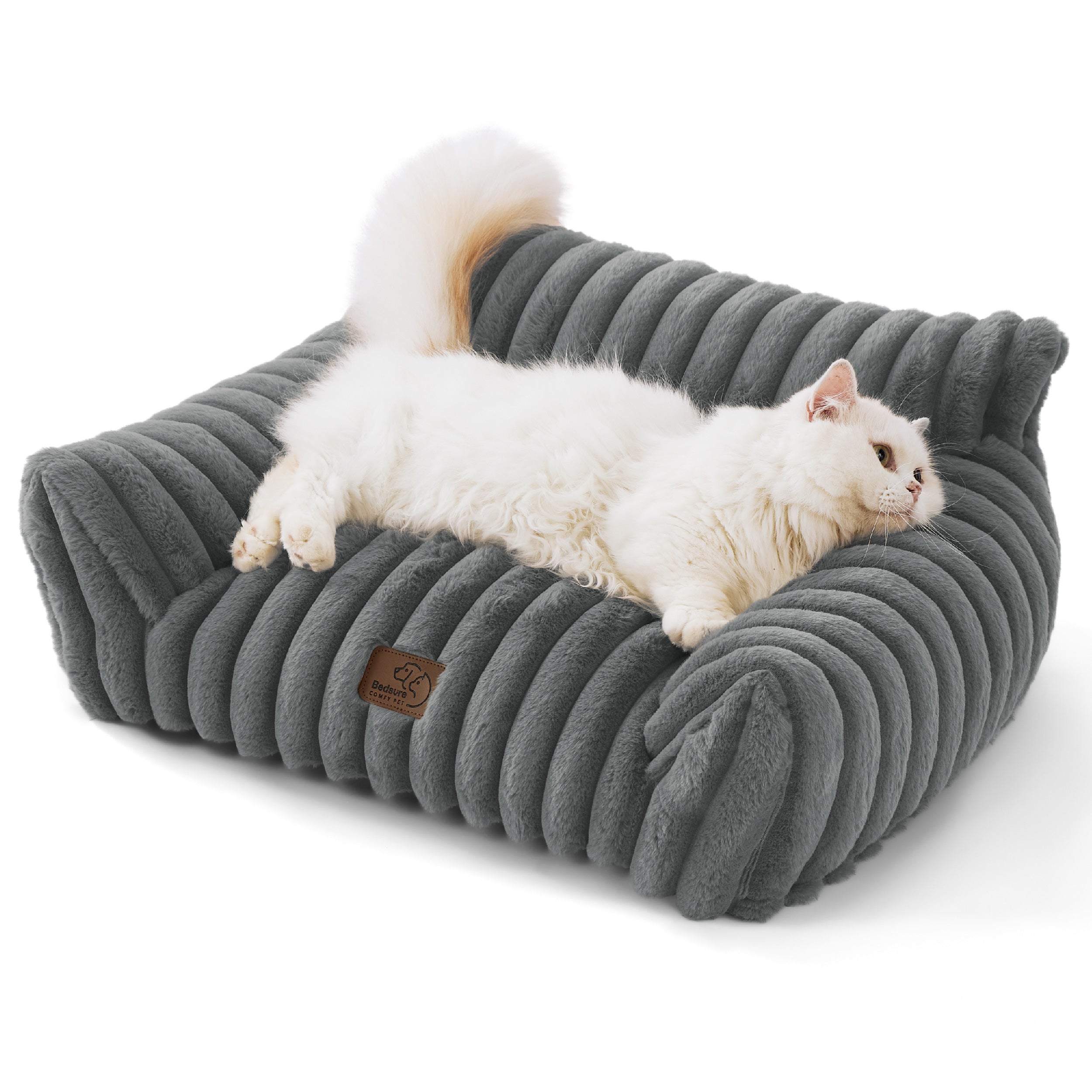 Corduroy Fleece Pet Couch