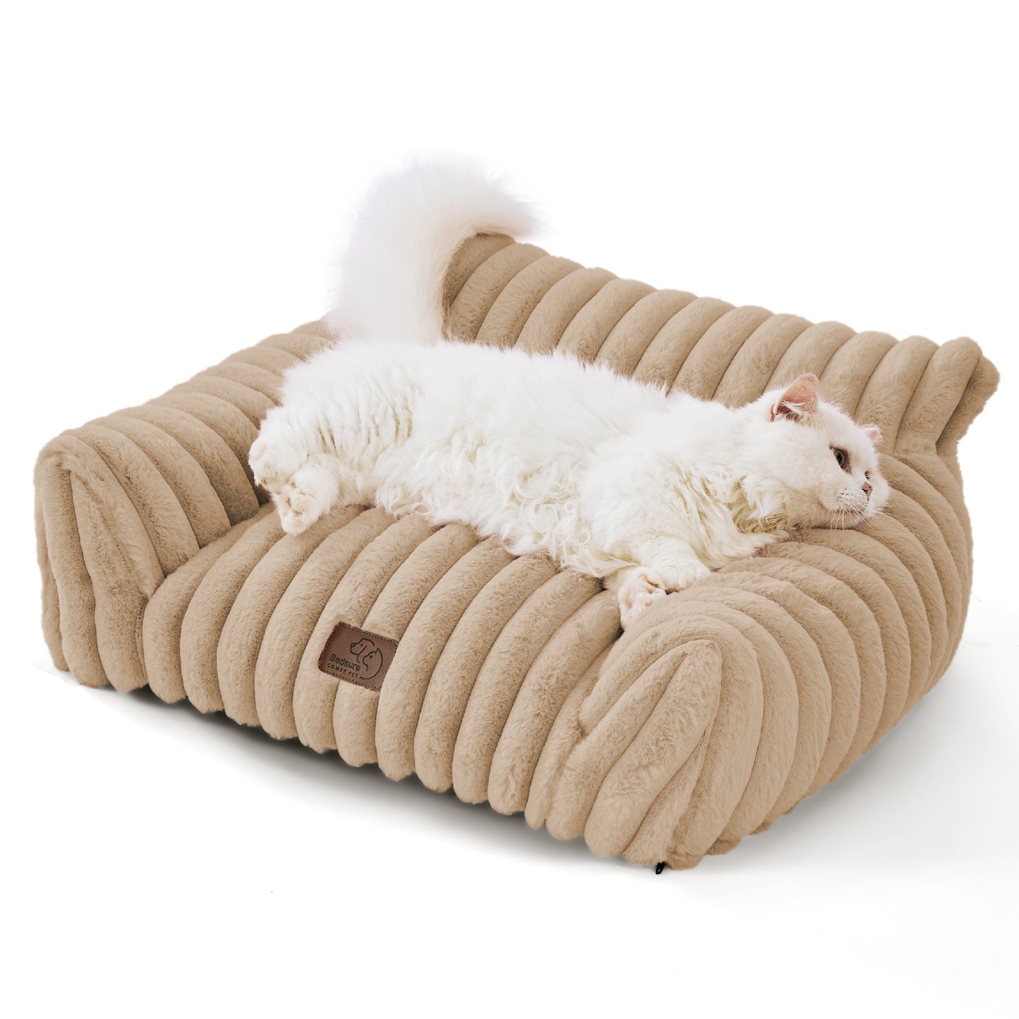 Corduroy Fleece Pet Couch