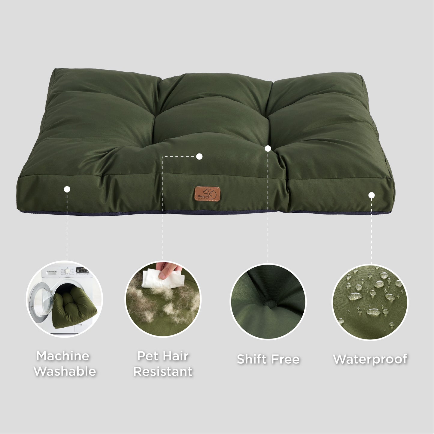Plush Waterproof Dog Bed