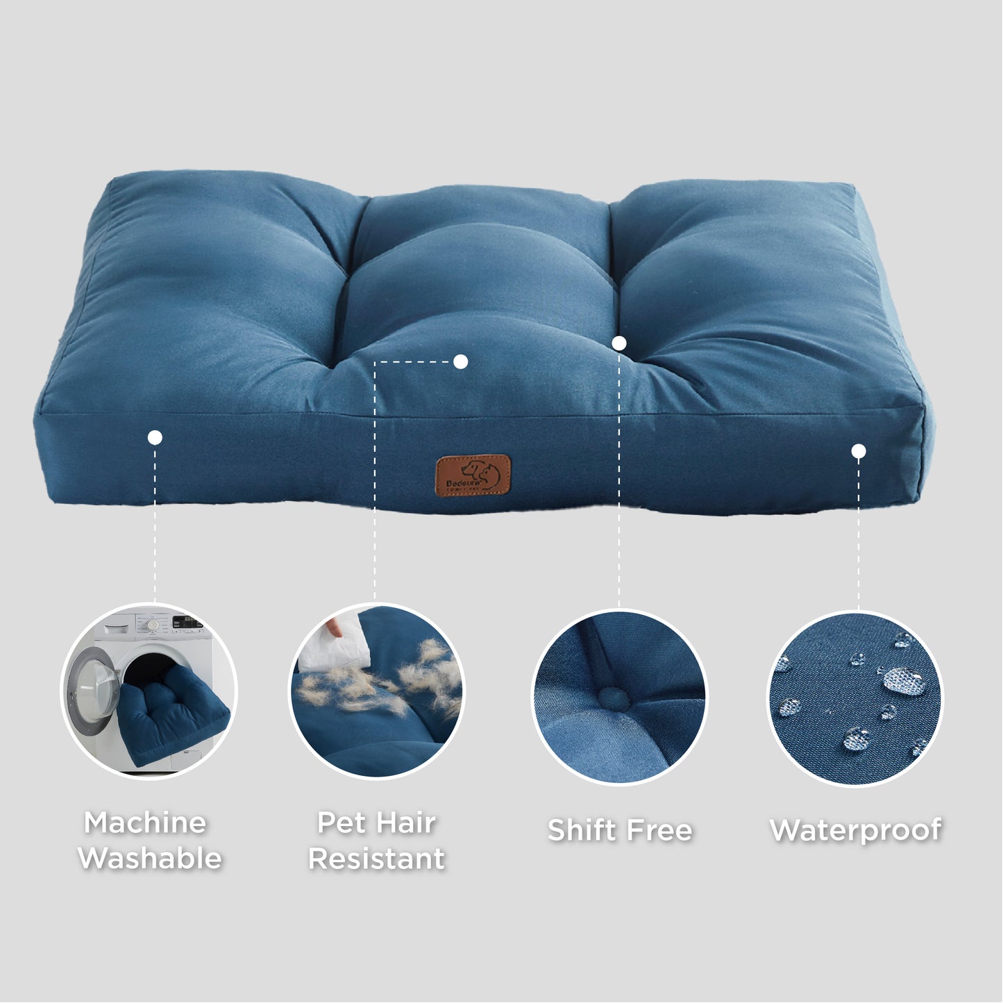 Plush Waterproof Dog Bed