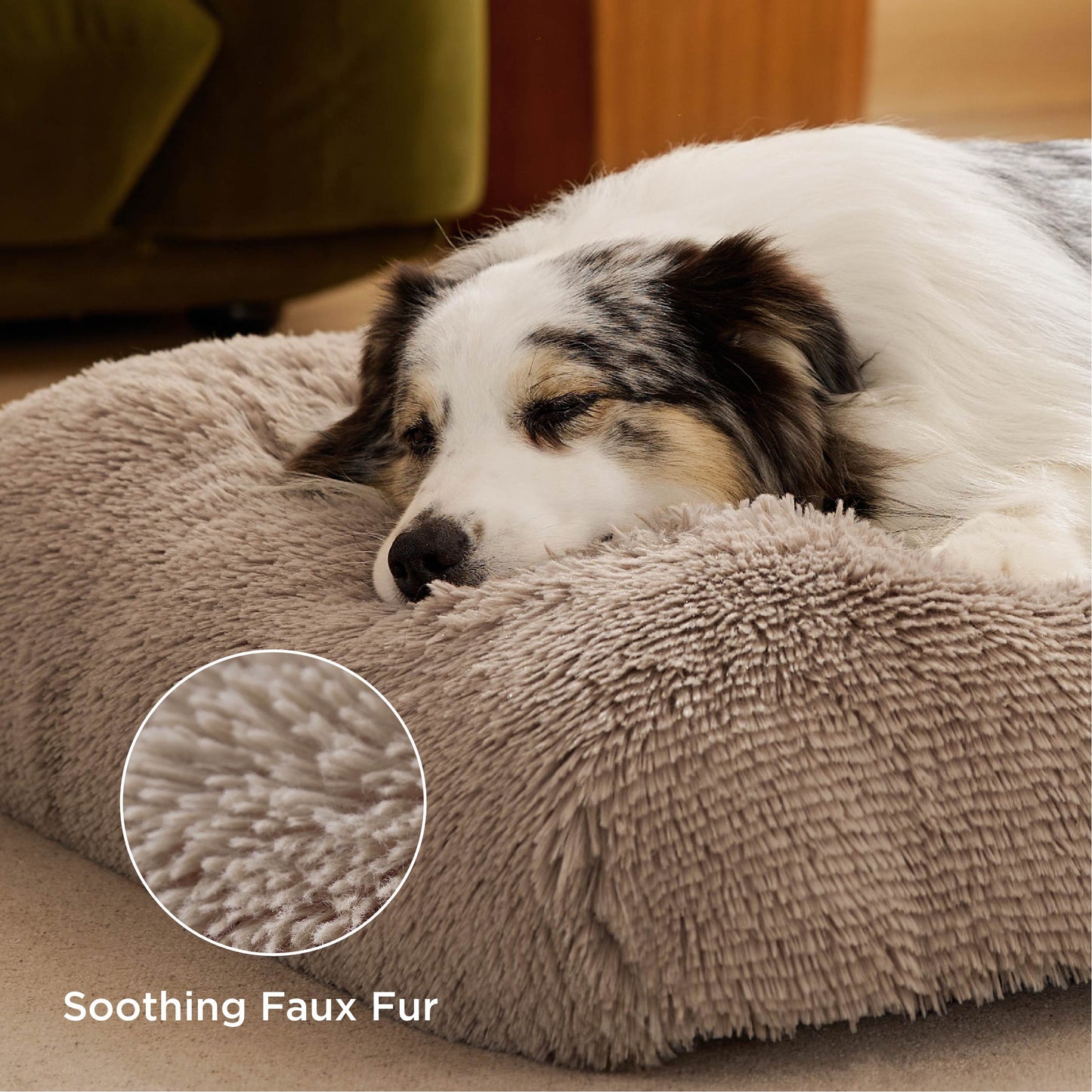 Faux Fur Pet Bed