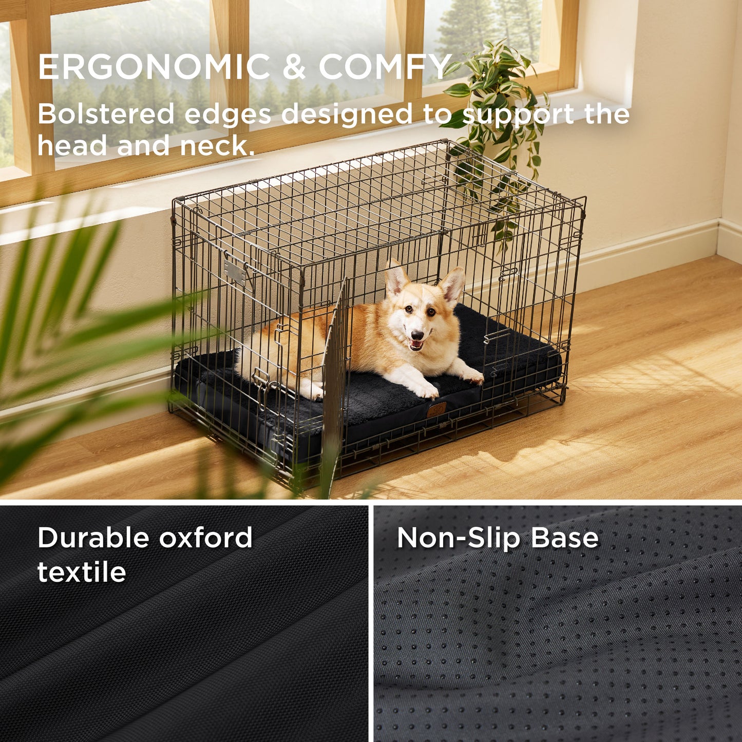 Egg Crate Foam Dog Bed