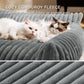 Corduroy Fleece Pet Couch