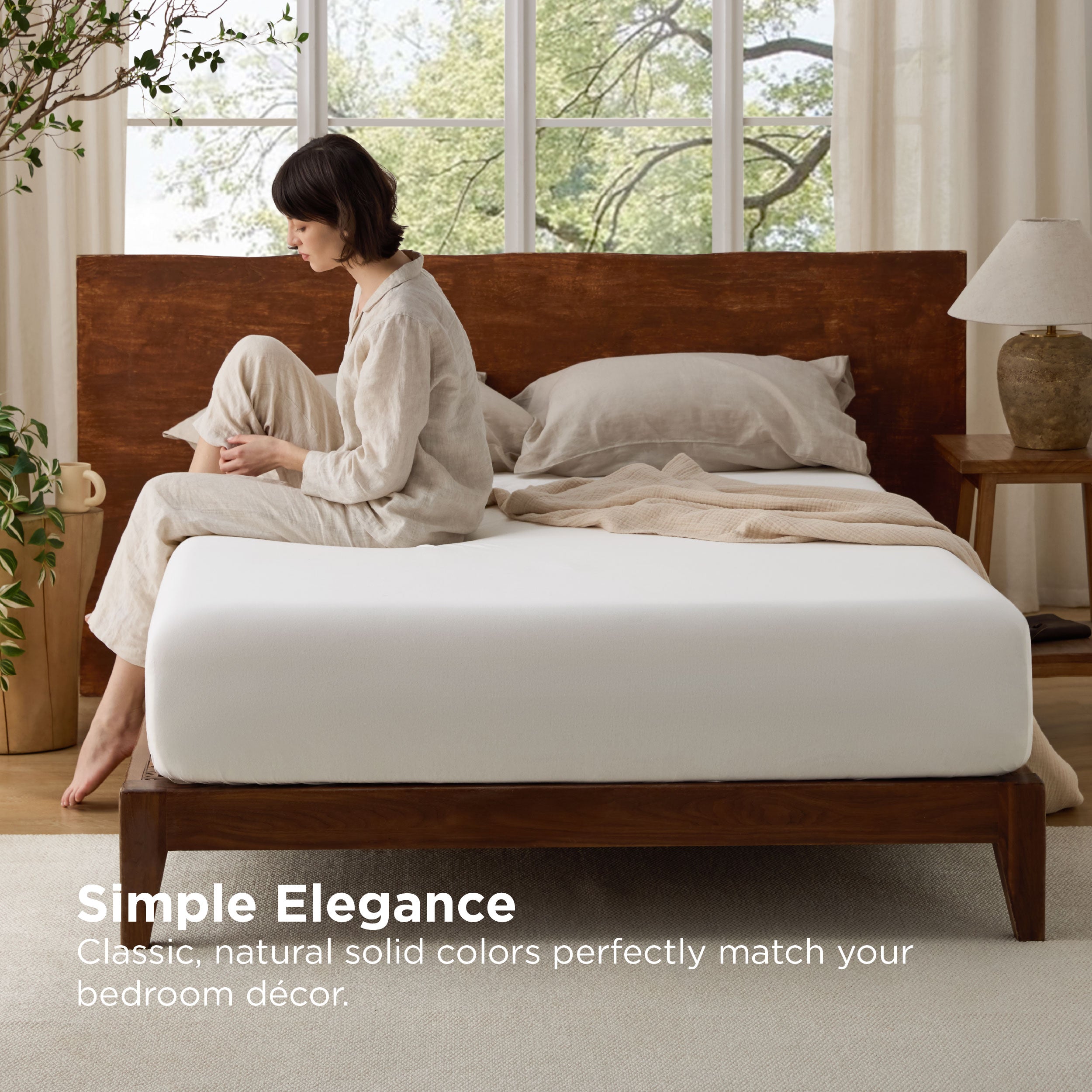 100% Cotton Jersey Fitted Sheet