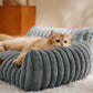 Corduroy Fleece Pet Couch