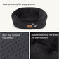 Solid Round Pet Bed