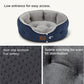 Solid Round Pet Bed