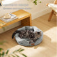 Solid Round Pet Bed