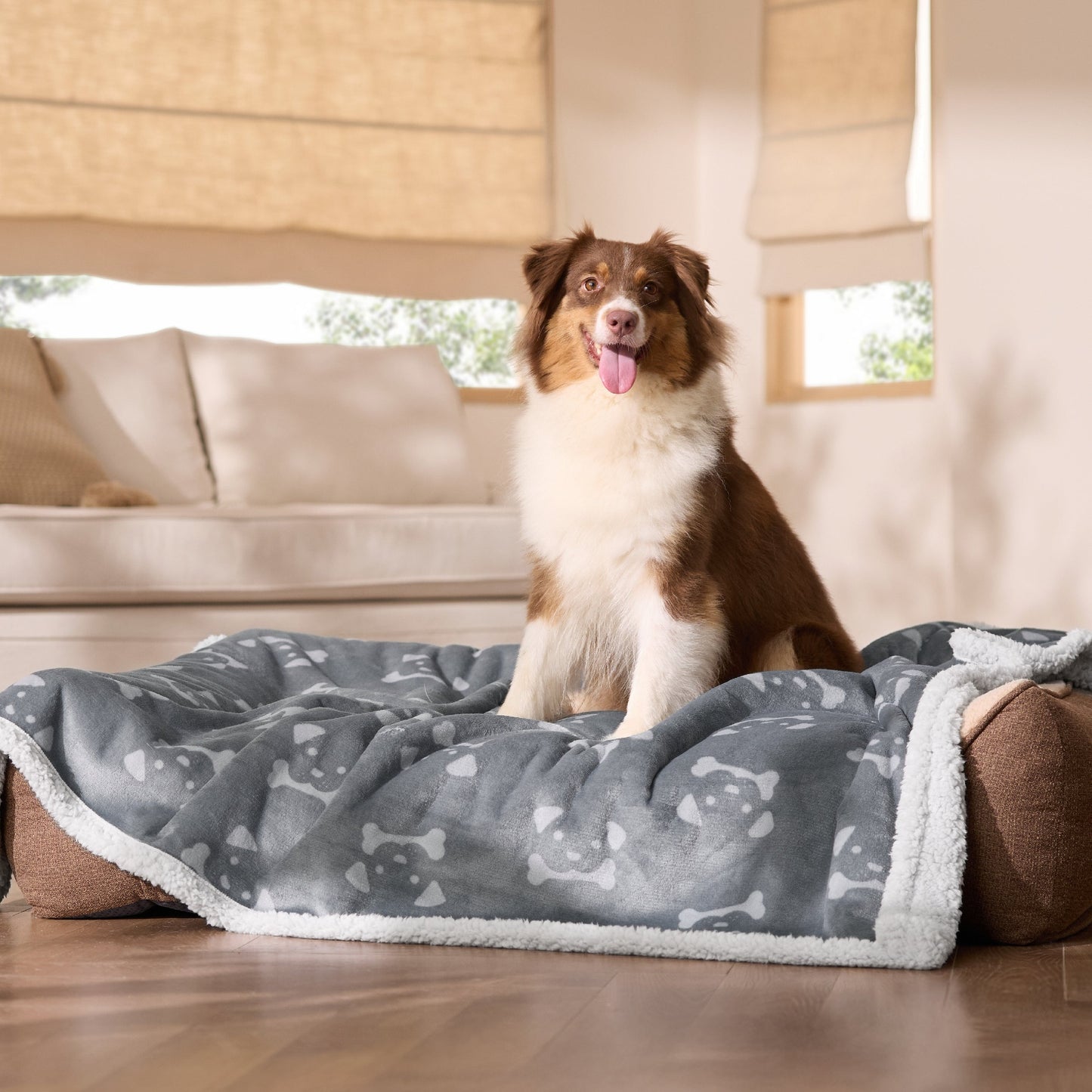 Reversible Waterproof Sherapa Blanket