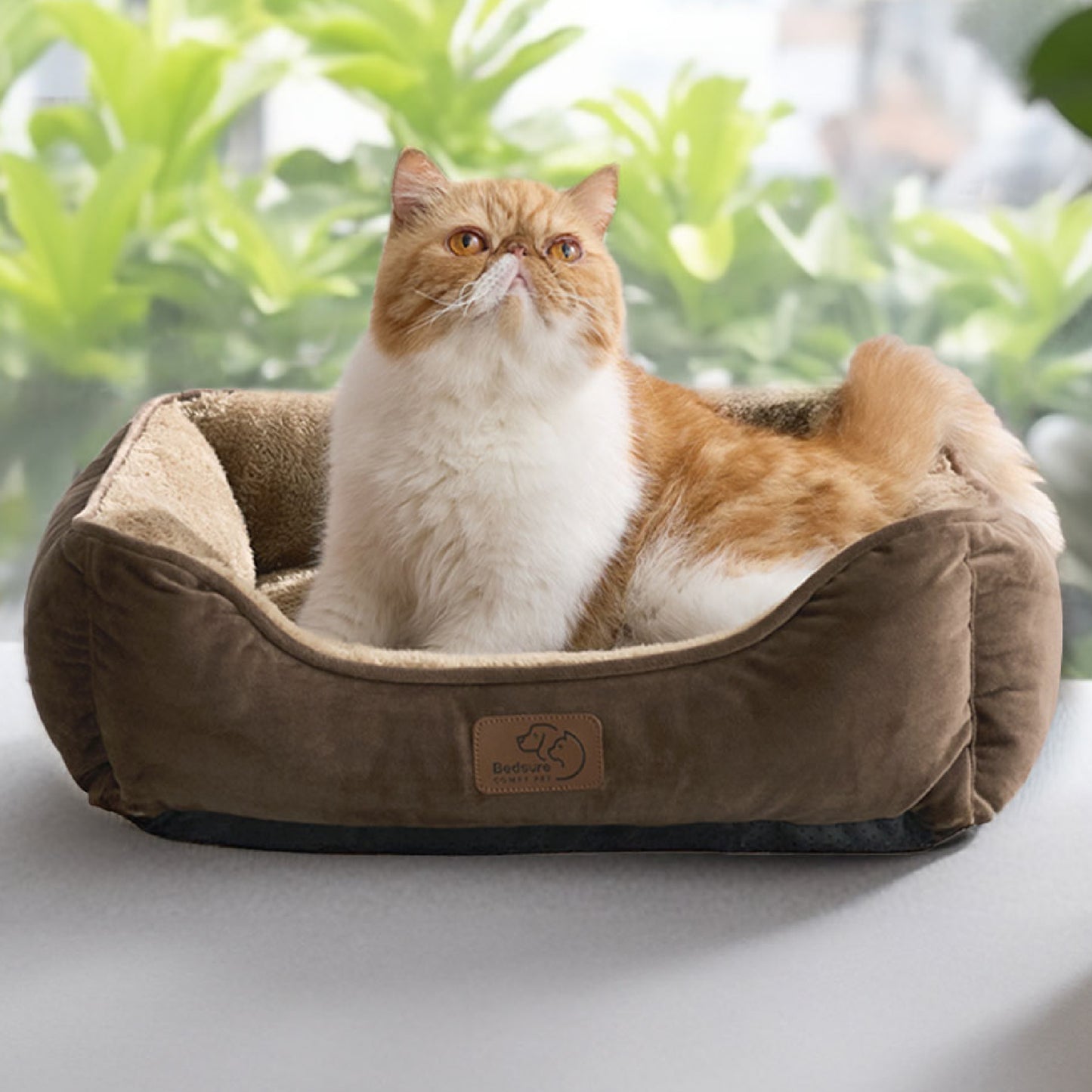 Rectangle Fleece Pet Bed