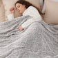 Melange Shaggy Sherpa Blanket