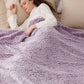 Melange Shaggy Sherpa Blanket