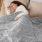 Melange Shaggy Sherpa Blanket