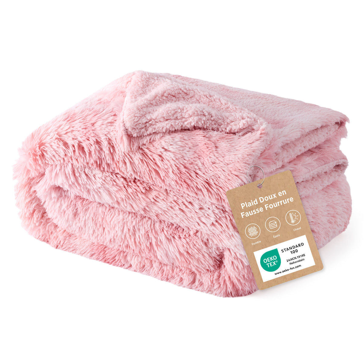 Fuzzy Faux Fur Blanket