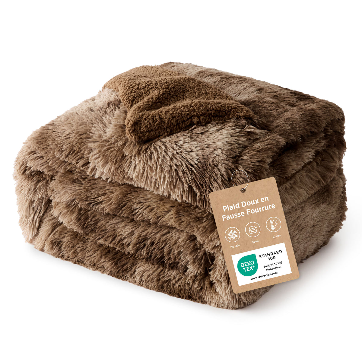 Fuzzy Faux Fur Blanket