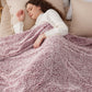 Melange Shaggy Sherpa Blanket