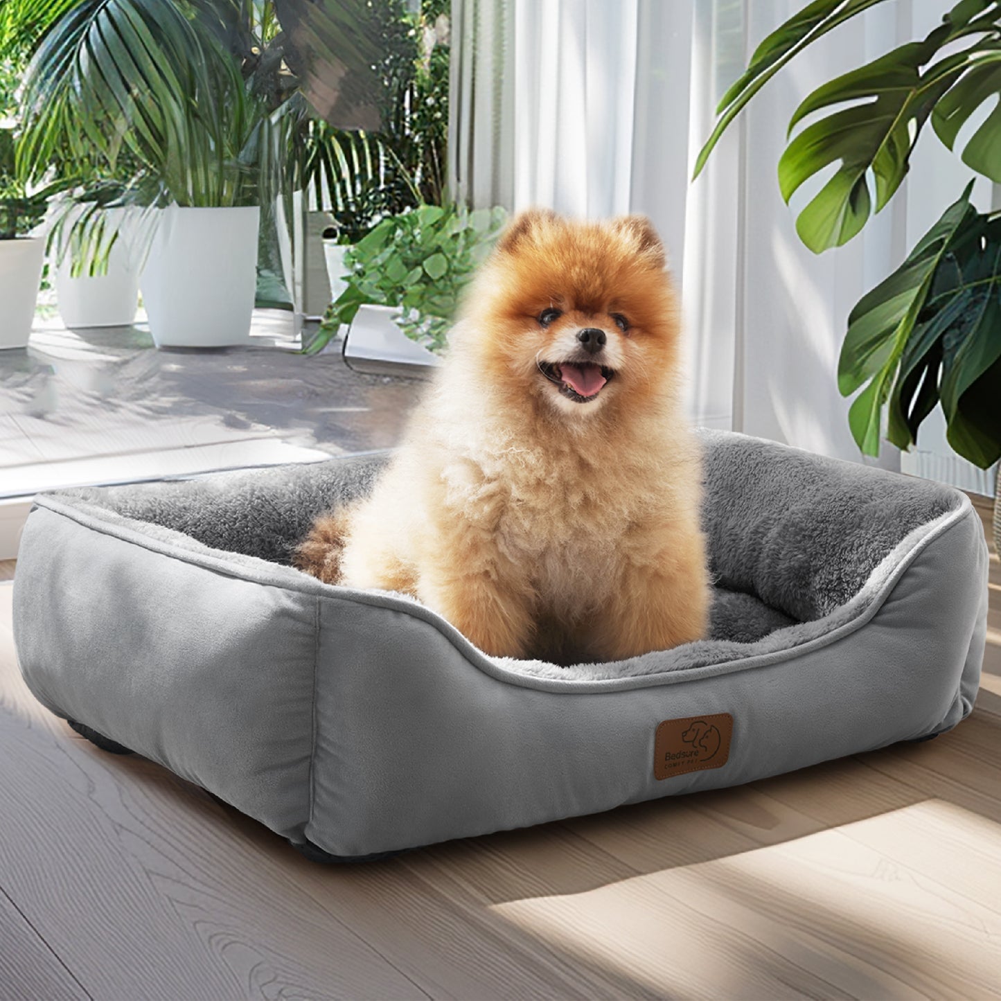 Rectangle Fleece Pet Bed