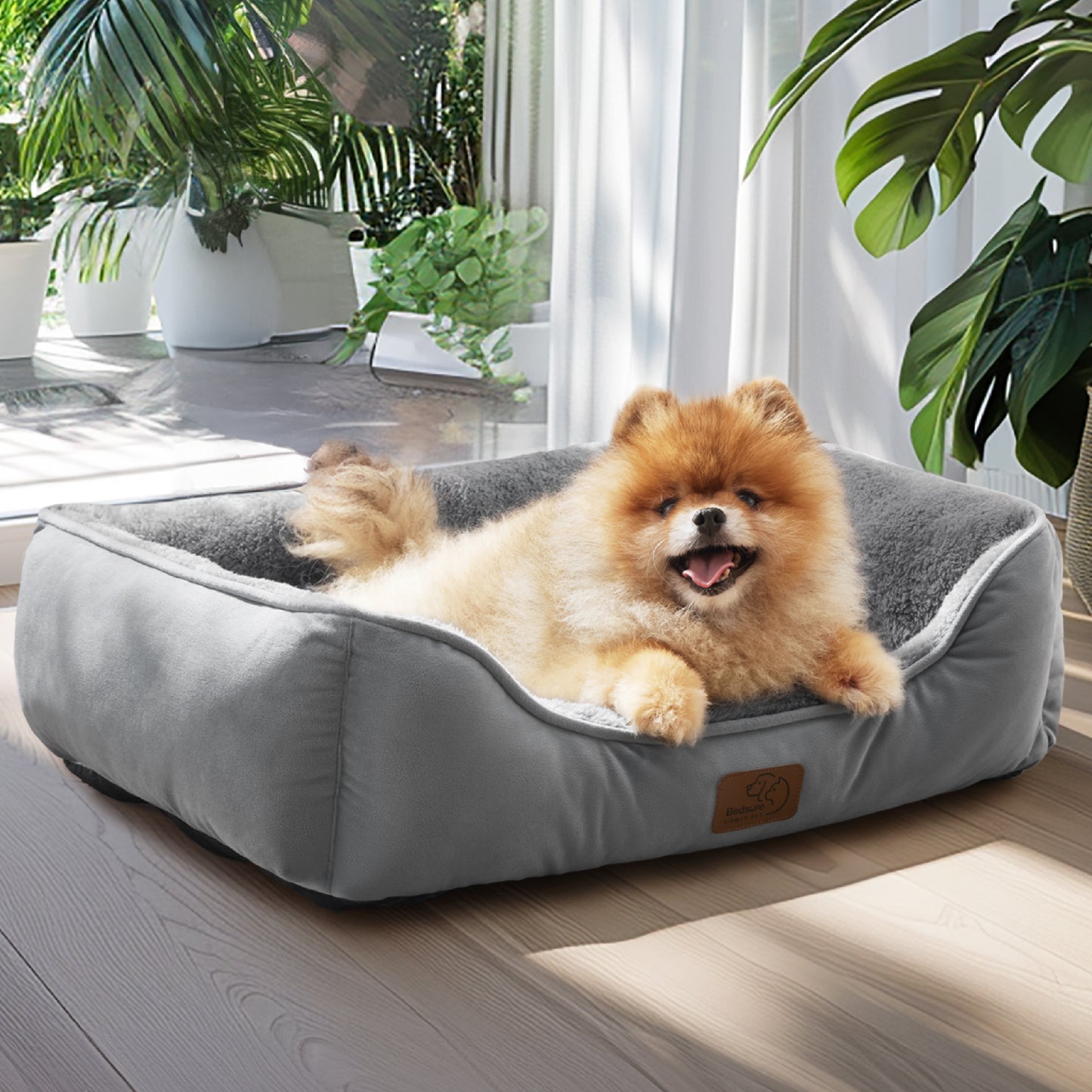 Rectangle Fleece Pet Bed