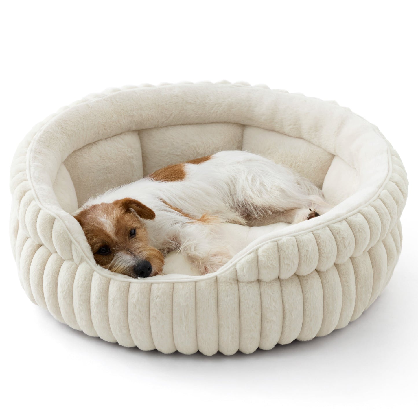Double-Layer Faux Fur Pet Bed