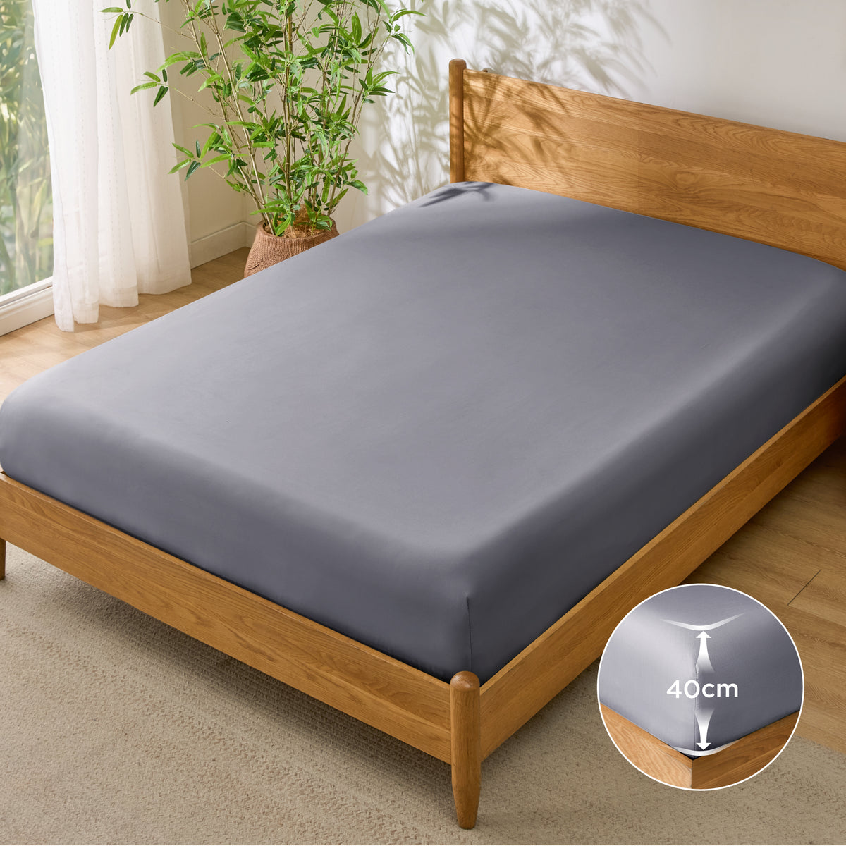 Rayon Derived from Bamboo Fitted Sheet