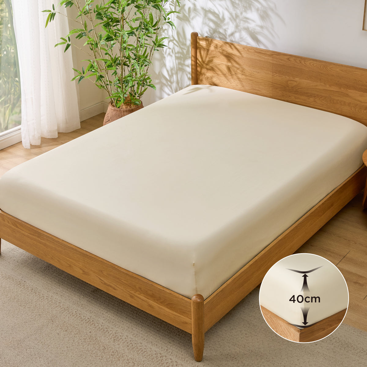 Rayon Derived from Bamboo Fitted Sheet