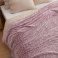 Melange Shaggy Sherpa Blanket