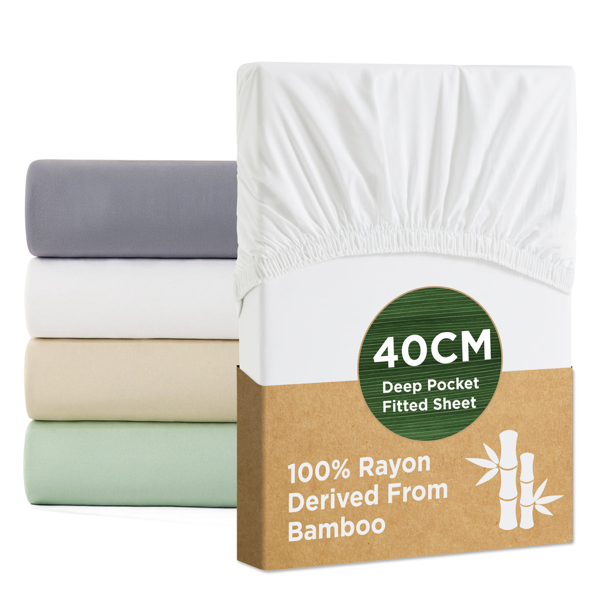 Rayon Derived from Bamboo Fitted Sheet