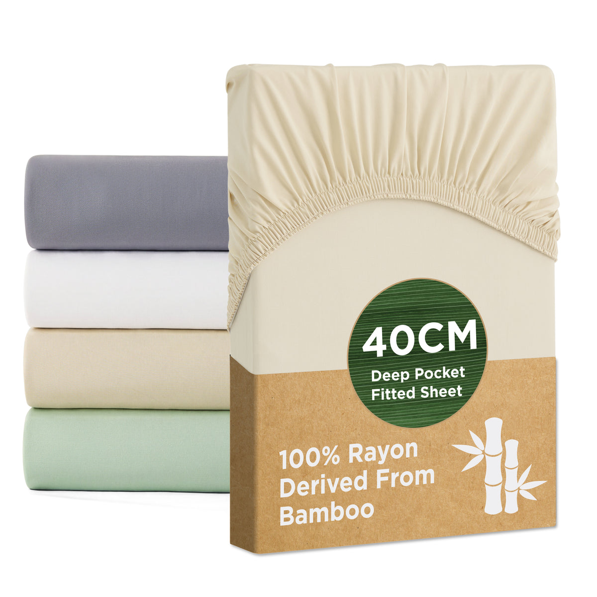 Rayon Derived from Bamboo Fitted Sheet