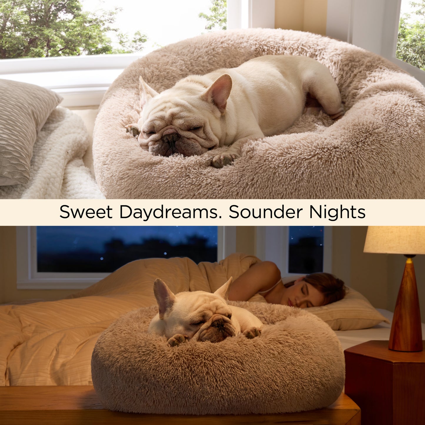 Cat Bed-Solid PV Fleece