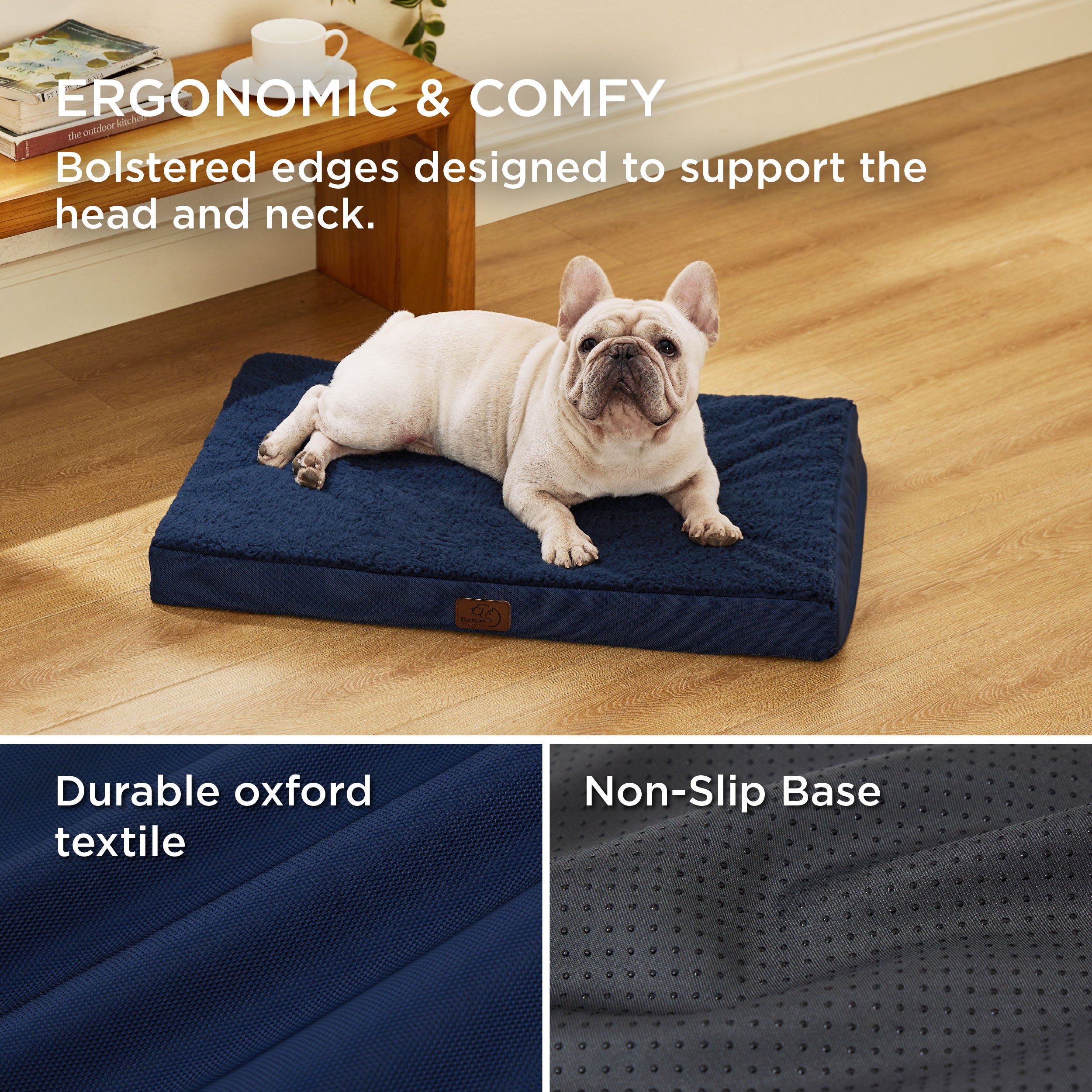 Egg Crate Foam Dog Bed