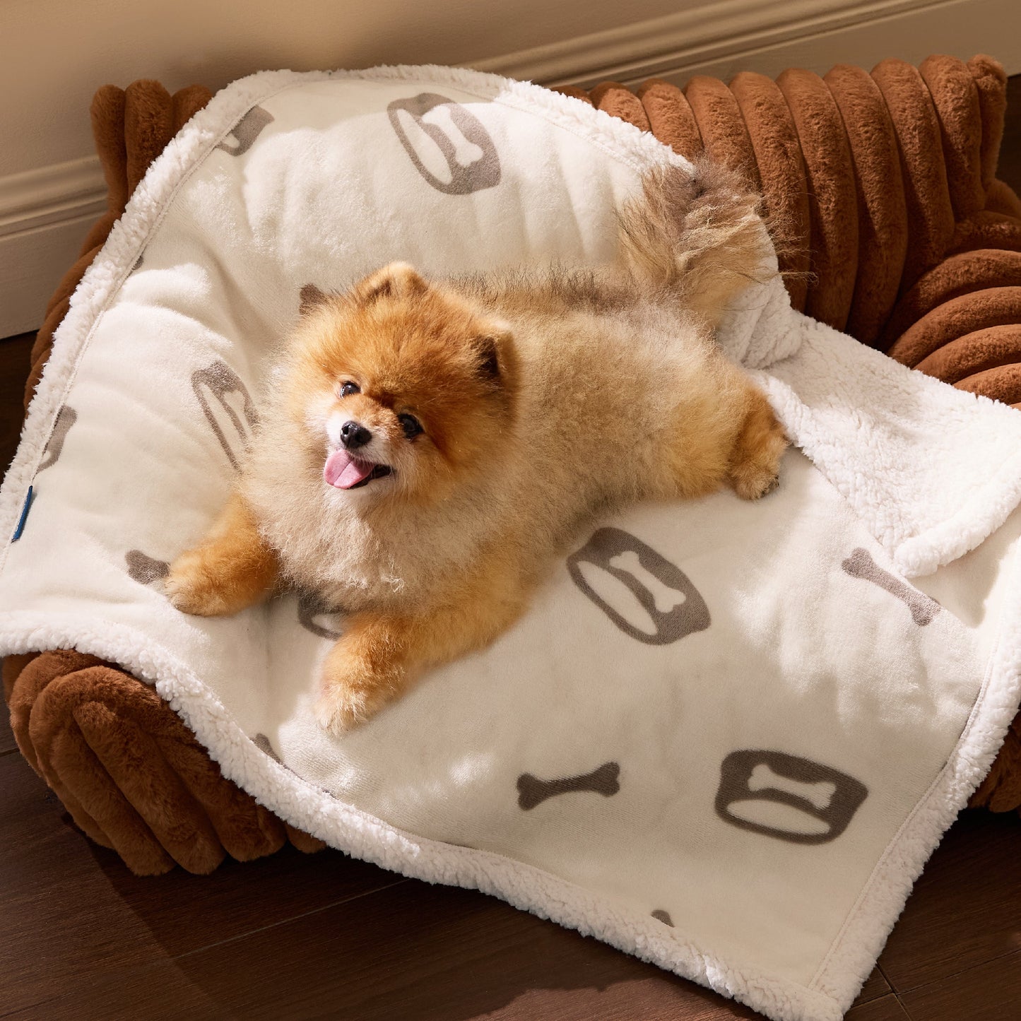 Reversible Waterproof Sherapa Blanket