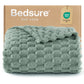 Textured Bubble Flannel Fleece Blanket