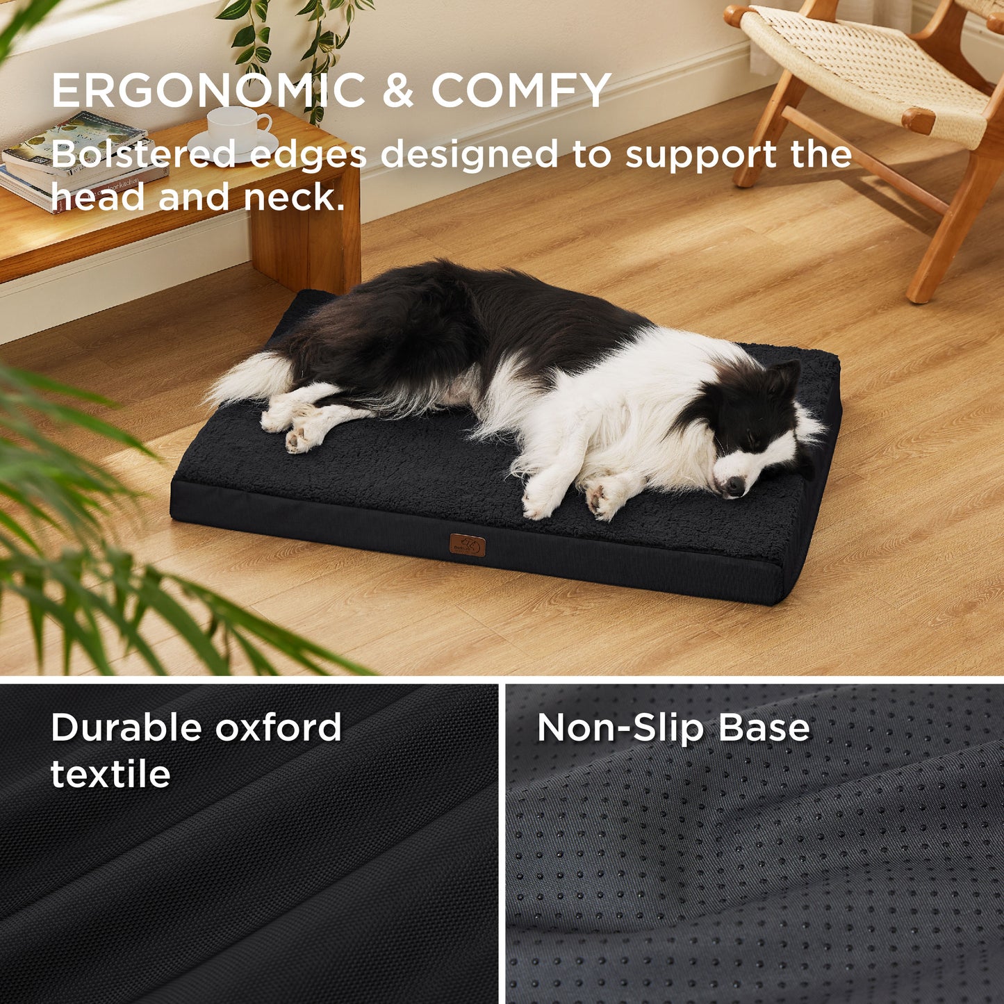 Egg Crate Foam Dog Bed