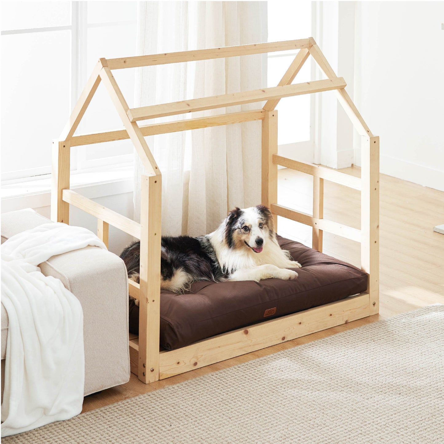 Plush Waterproof Dog Bed