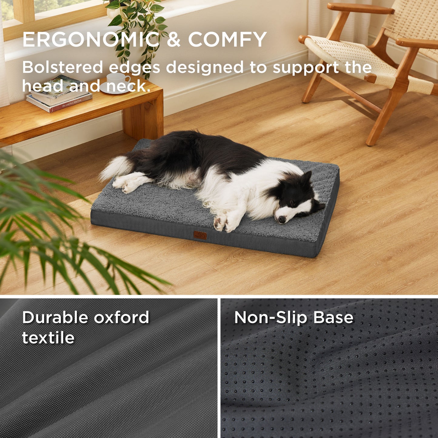 Egg Crate Foam Dog Bed