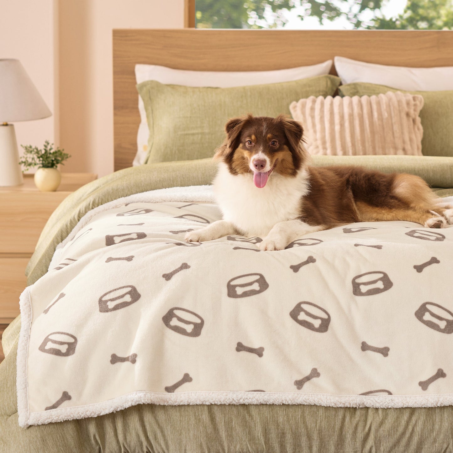 Reversible Waterproof Sherapa Blanket
