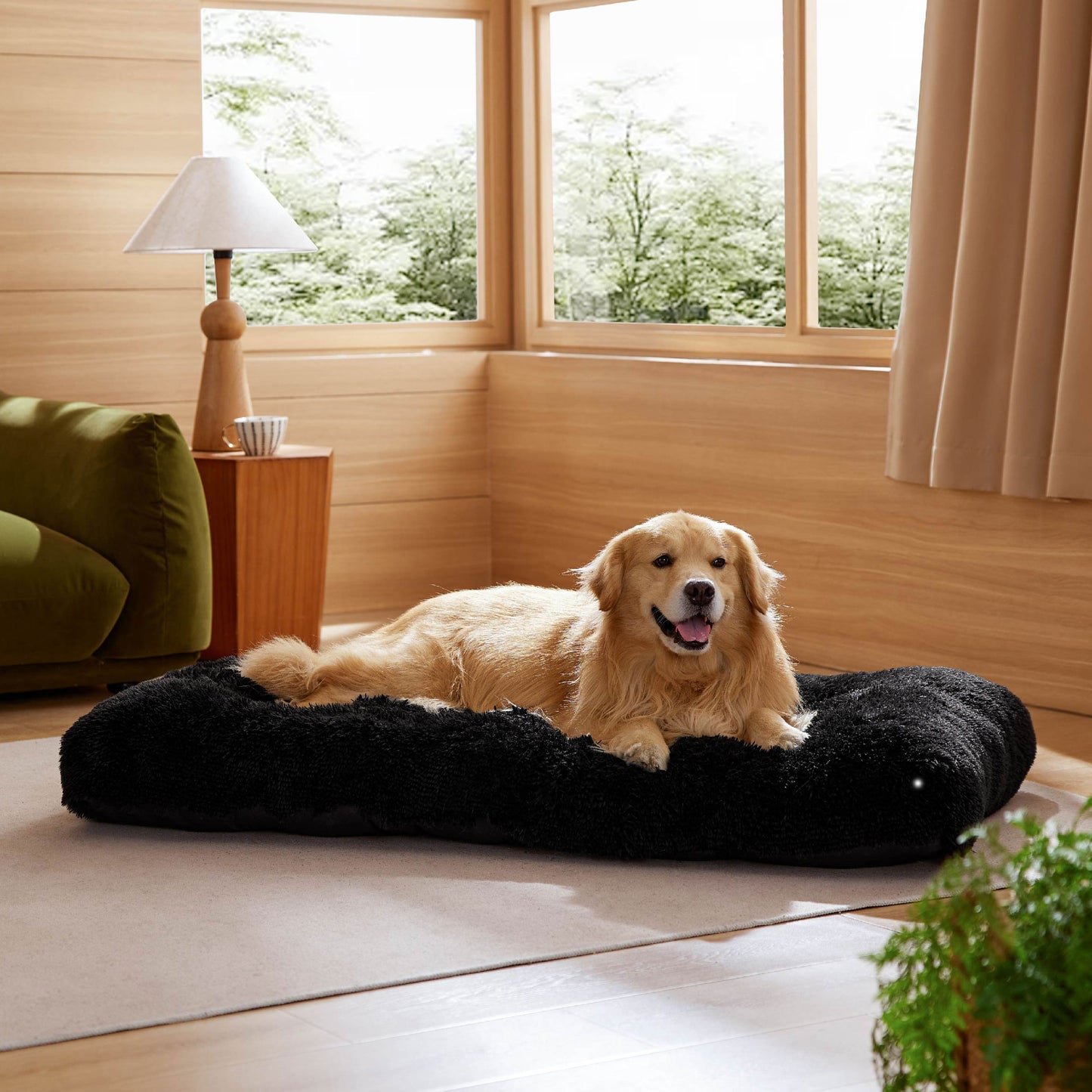 Faux Fur Pet Bed