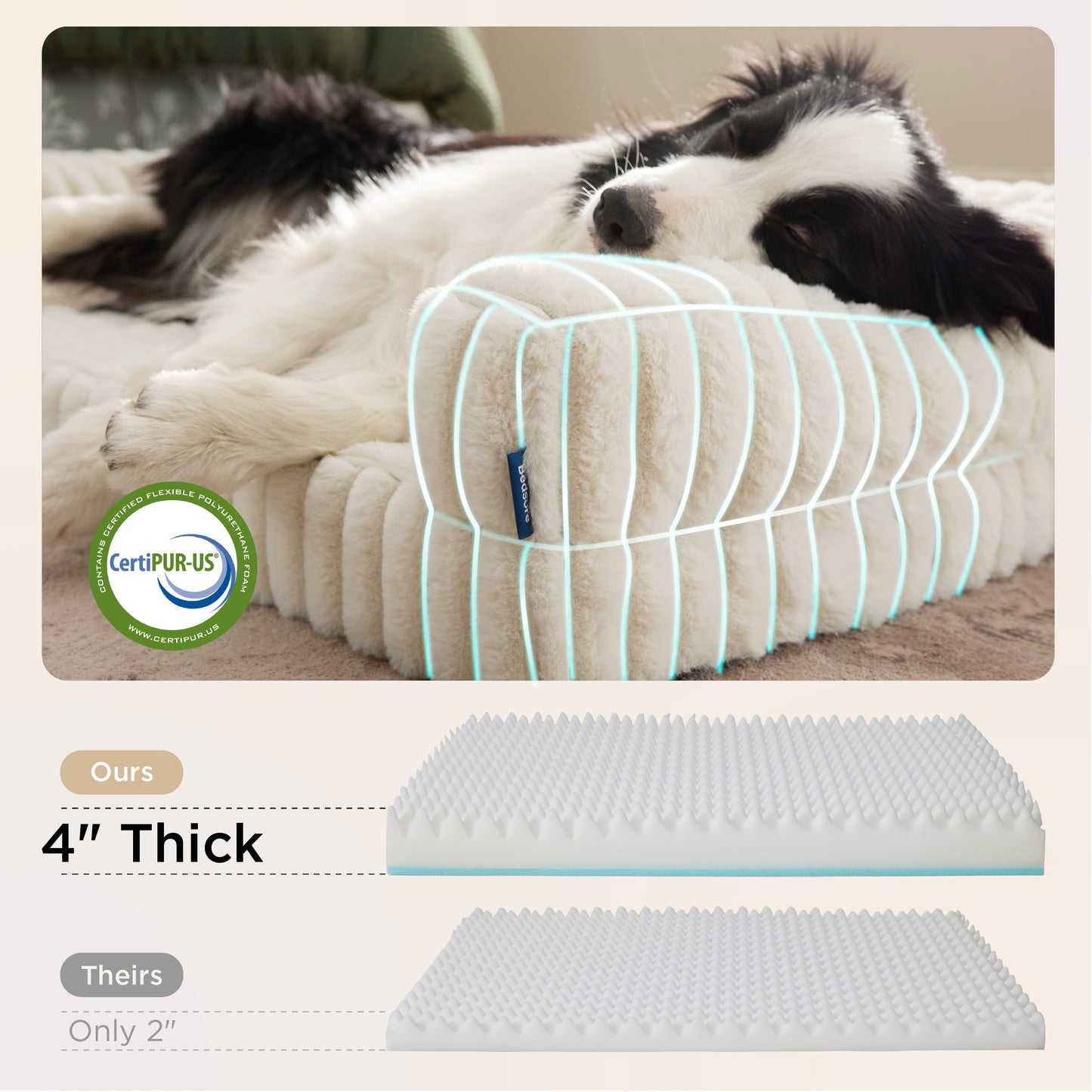 ComfyFleece™ Pet Sofa