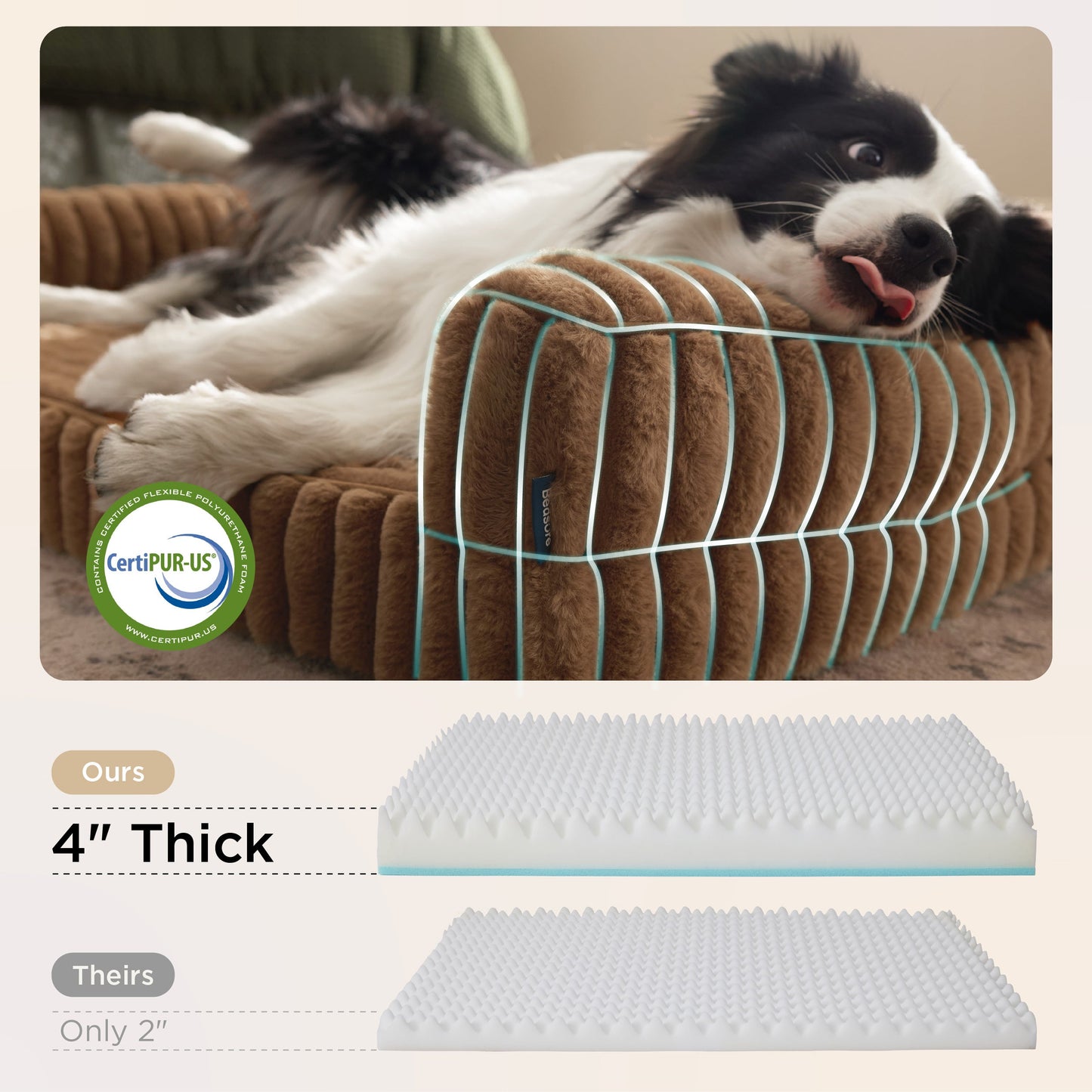 ComfyFleece™ Pet Sofa