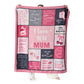 Printed Flannel Fleece Gift Blanket