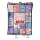 Printed Flannel Fleece Gift Blanket