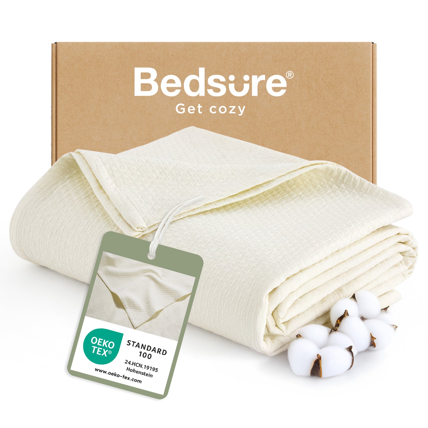 Diamond Weave Cotton Blanket