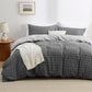 Patterned Polyester Microfiber Duvet Cover Set