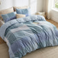 Patterned Polyester Microfiber Duvet Cover Set