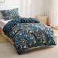 Patterned Polyester Microfiber Duvet Cover Set