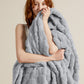 Jacquard Shaggy Sherpa Blanket