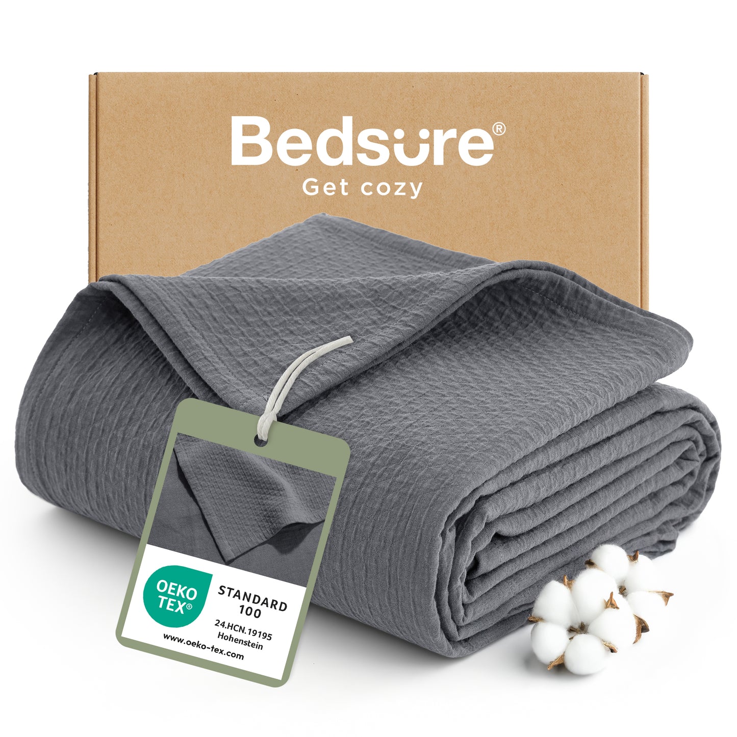 Diamond Weave Cotton Blanket