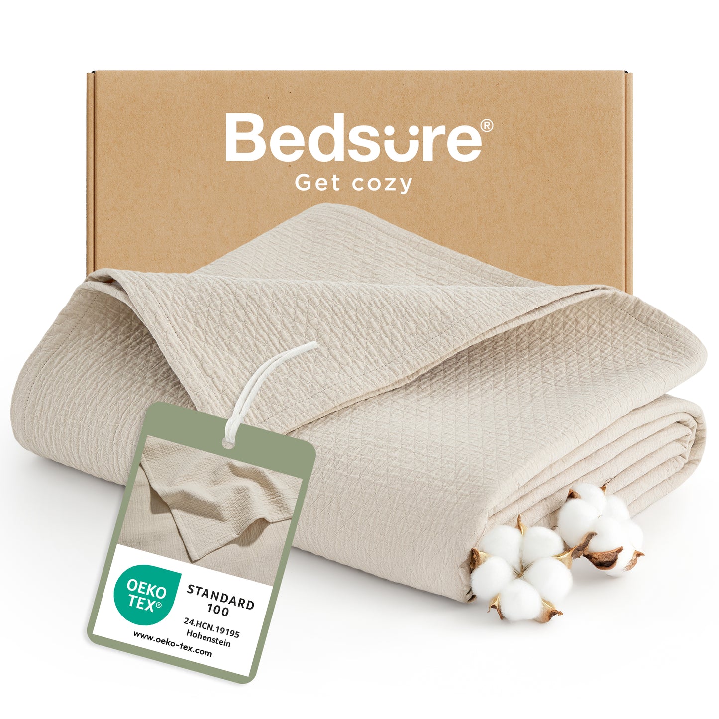 Diamond Weave Cotton Blanket