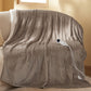Solid Flannel Heated Blanket
