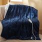 GentleSoft® Ribbed Flannel Heated Blanket